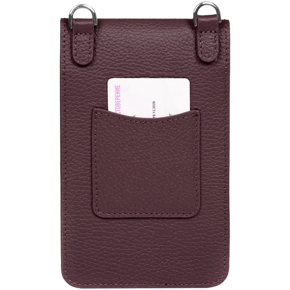 Сумка через плечо Segreto, бордовая / Миниатюра WWW (1000)