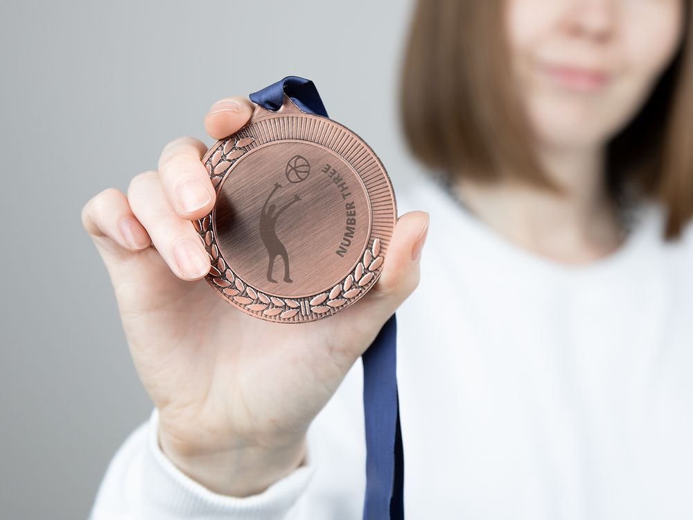 Медаль Regalia, большая, бронзовая / Миниатюра WWW (1000)