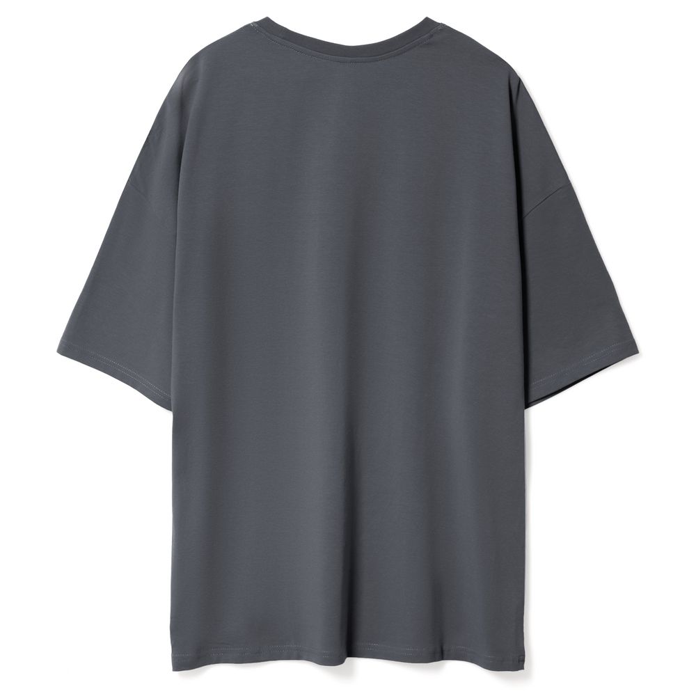 Футболка унисекс оверсайз Crosstown, темно-серая / Миниатюра WWW (1000)