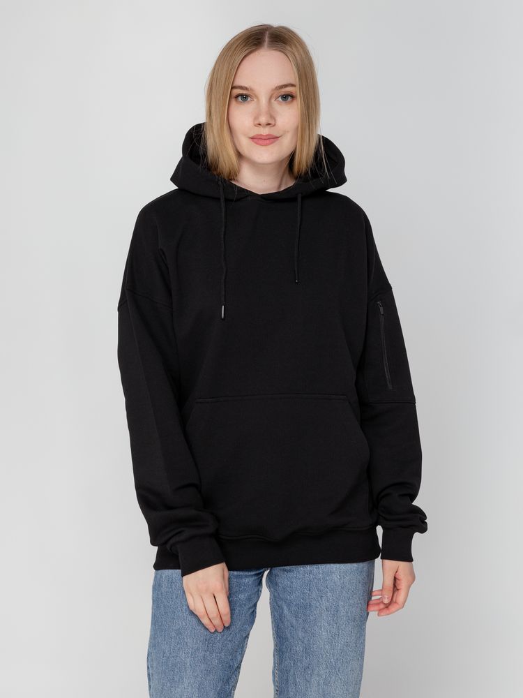 Худи унисекс Hand Some, черное / Миниатюра WWW (1000)