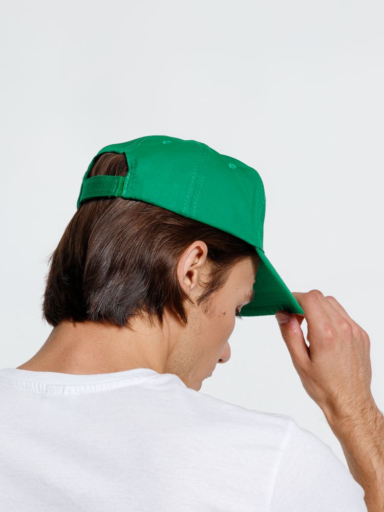 Бейсболка Promo, зеленая / Миниатюра модельного (1000)