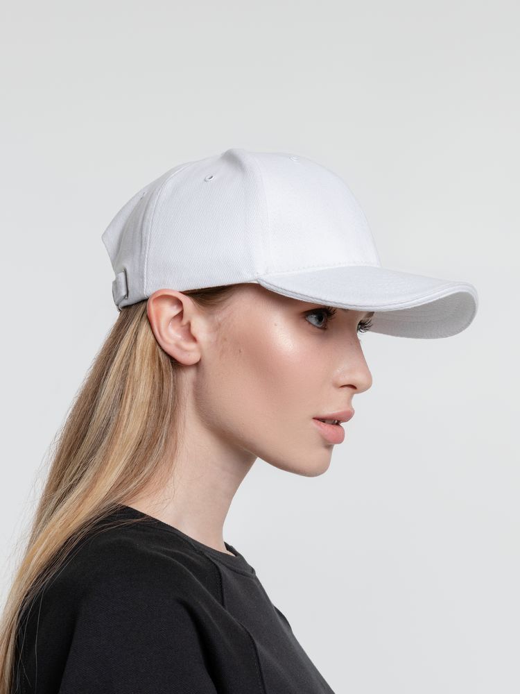 Бейсболка Generic, белая / Миниатюра WWW (1000)