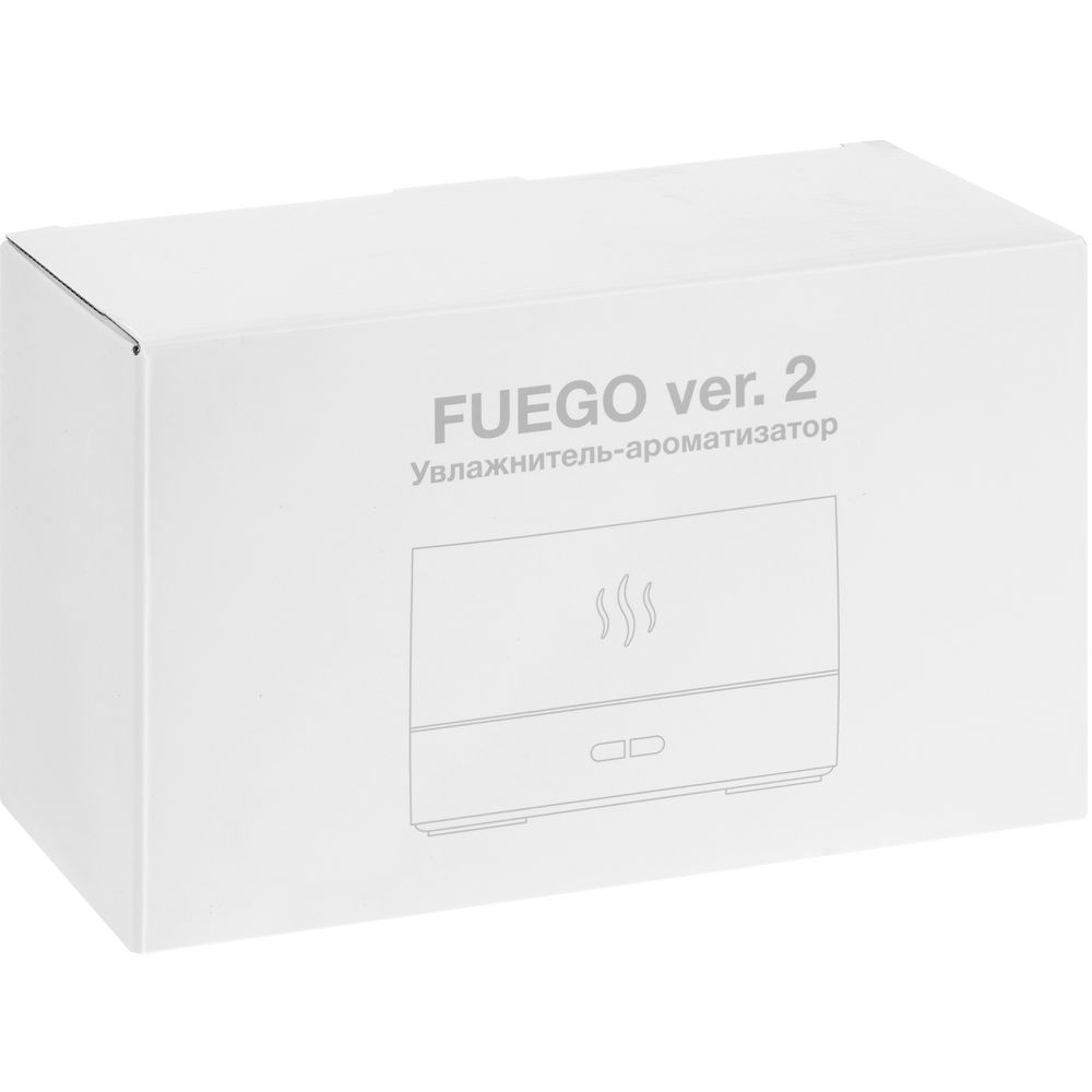 Увлажнитель-ароматизатор с имитацией пламени Fuego ver.2, белый / Миниатюра WWW (1000)
