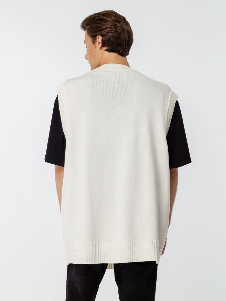 Жилет оверсайз унисекс Tad в сумке, молочно-белый / Миниатюра WWW (1000)