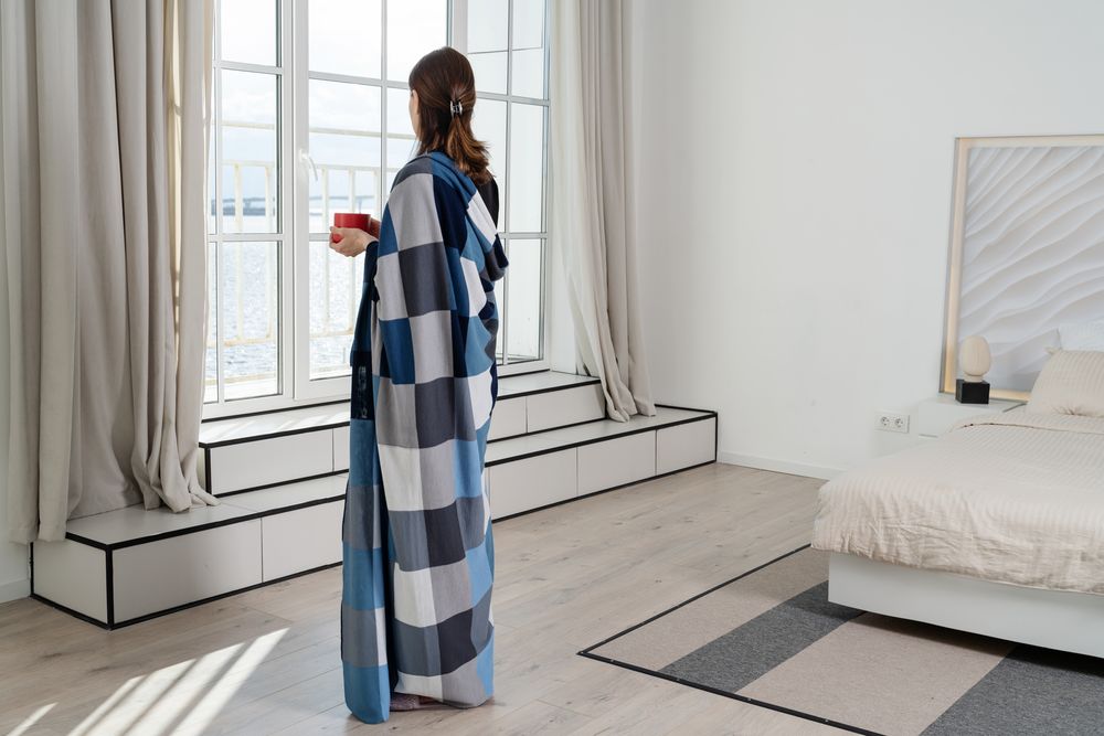 Плед Farbe, зеленый / Миниатюра WWW (1000)