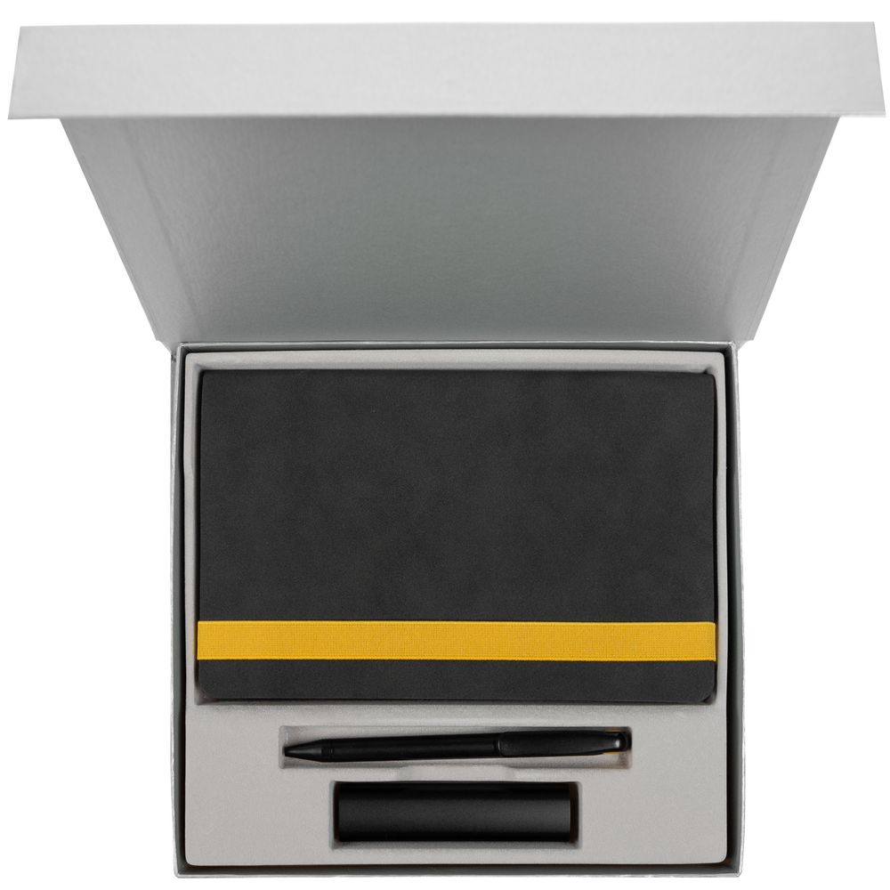 Набор Velours, черный с желтым / Миниатюра WWW (1000)