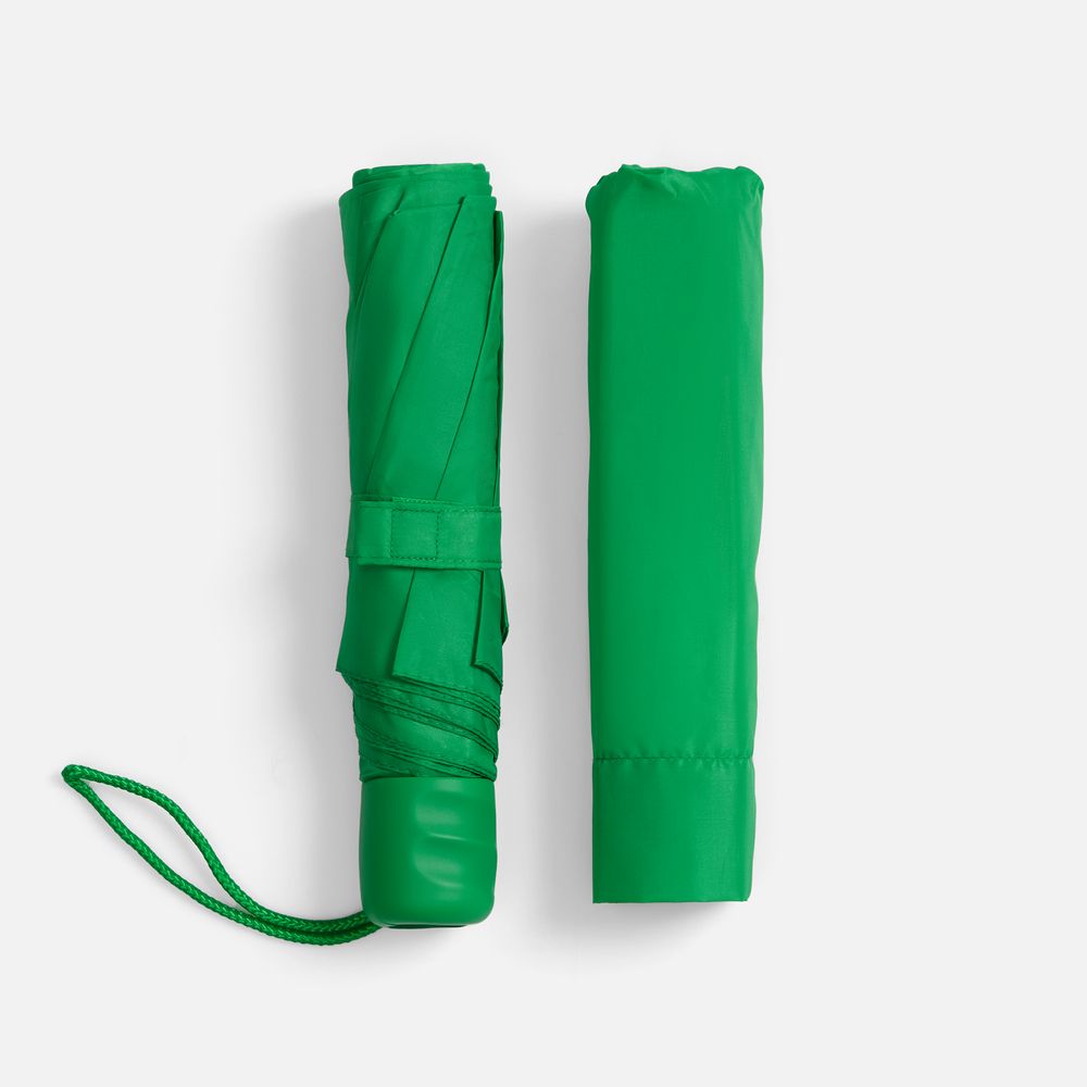 Зонт складной Basic, зеленый / Миниатюра WWW (1000)