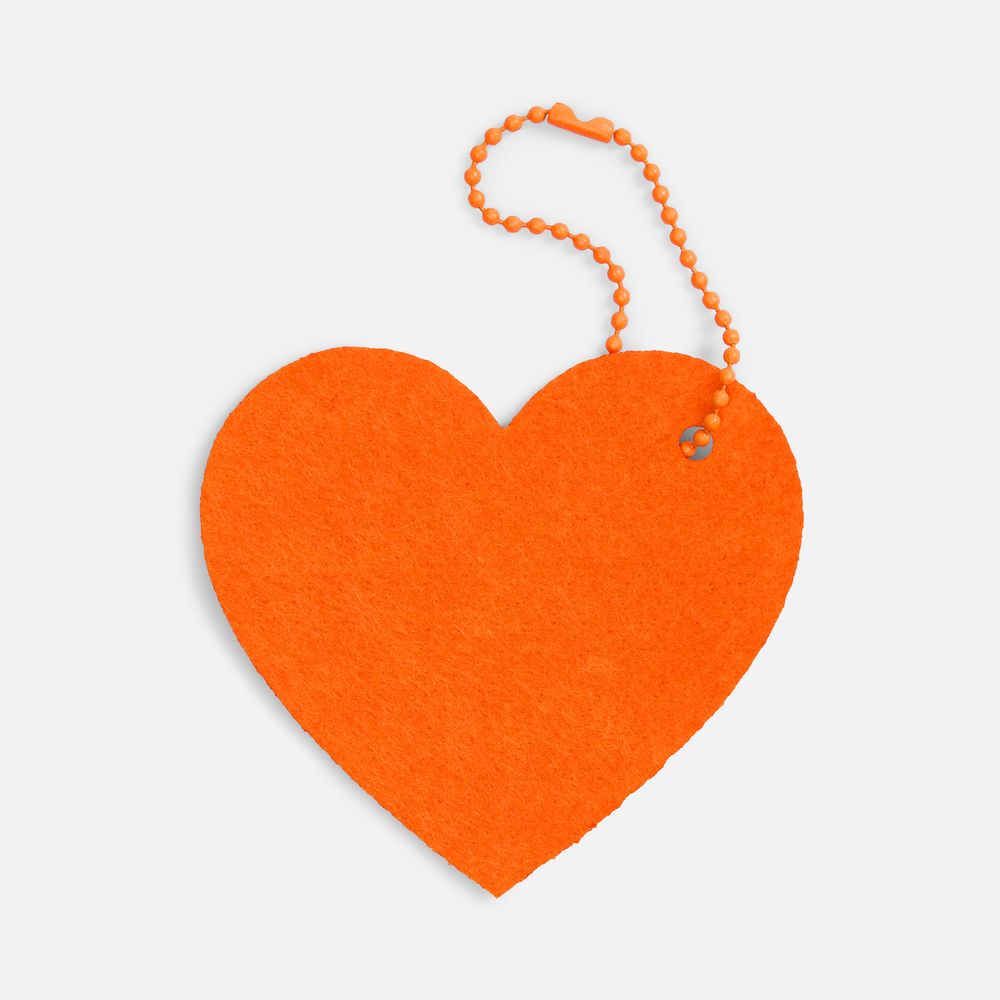 Цепочка для крепления Sharic, оранжевый неон / Миниатюра нанесения (1000)