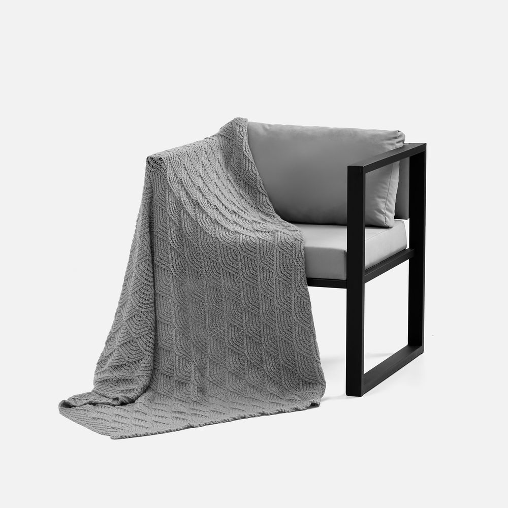 Плед Fermata, серый / Миниатюра WWW (1000)