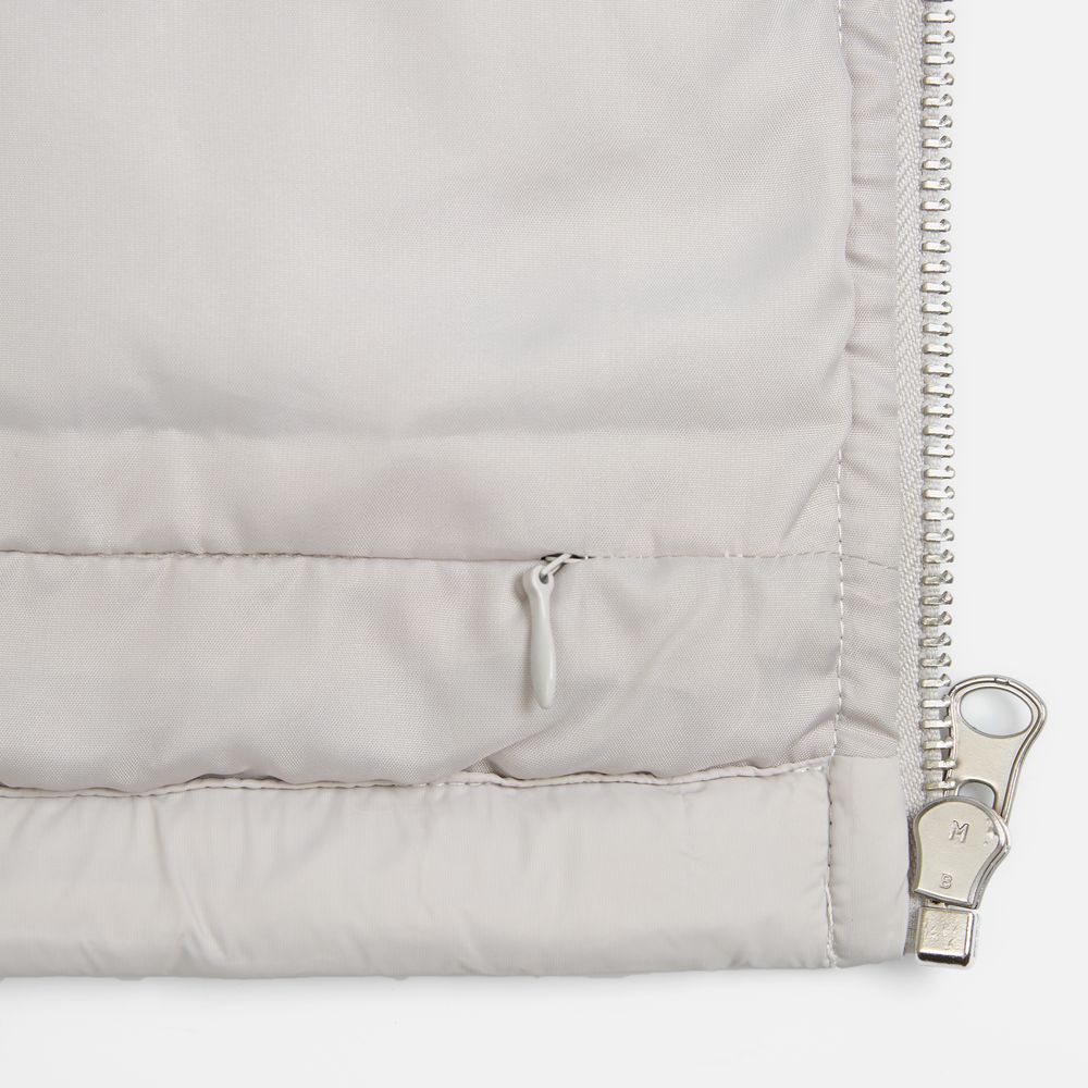 Куртка унисекс Warmbridge, светло-серая / Миниатюра WWW (1000)