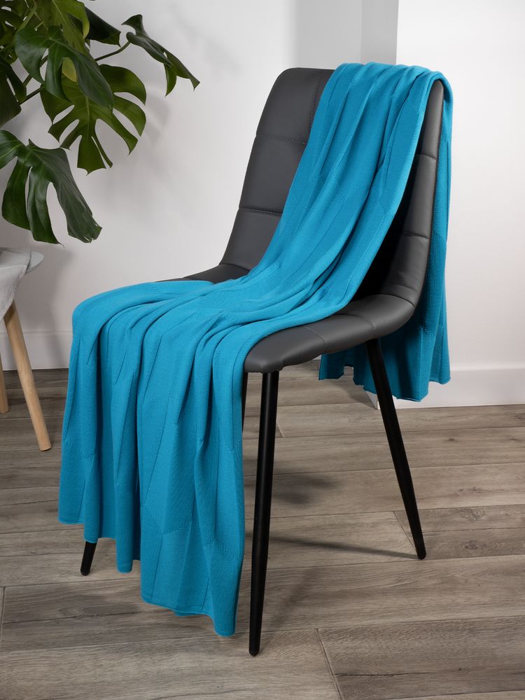 Плед Rombus, бирюзовый / Миниатюра WWW (1000)