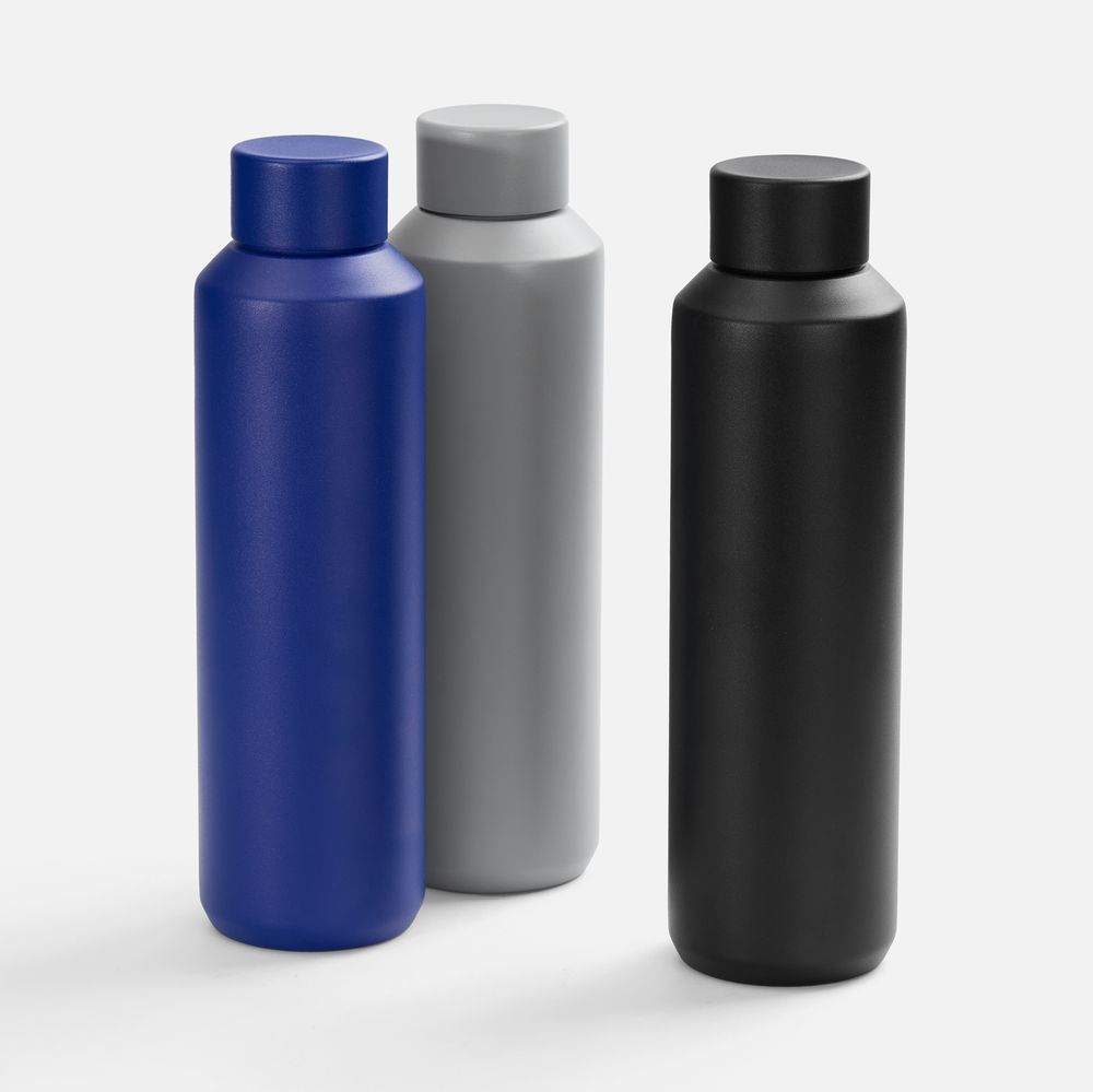 Термобутылка Tampa, серая / Миниатюра WWW (1000)