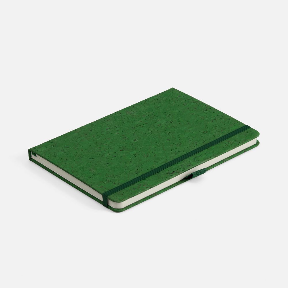 Блокнот Cork County, зеленый / Миниатюра WWW (1000)