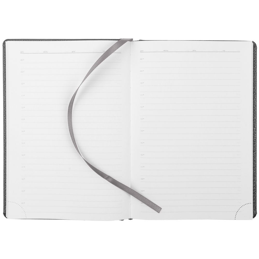 Ежедневник Sagrin, недатированный, темно-серый / Миниатюра WWW (1000)