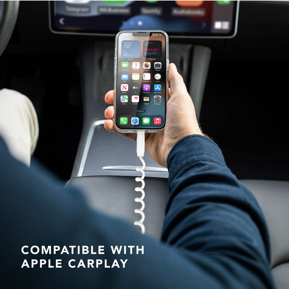 Кабель Vonmahlen Allroundo Eco для быстрой зарядки, белый / Миниатюра WWW (1000)