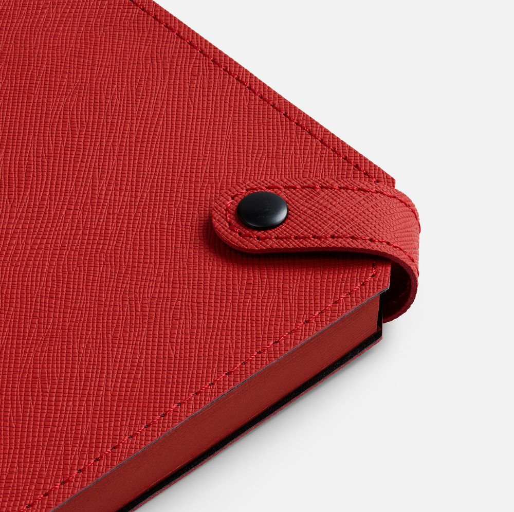 Ежедневник Espresso, недатированный, красный / Миниатюра WWW (1000)