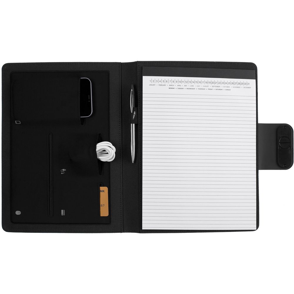 Папка Midstream, черная / Миниатюра WWW (1000)