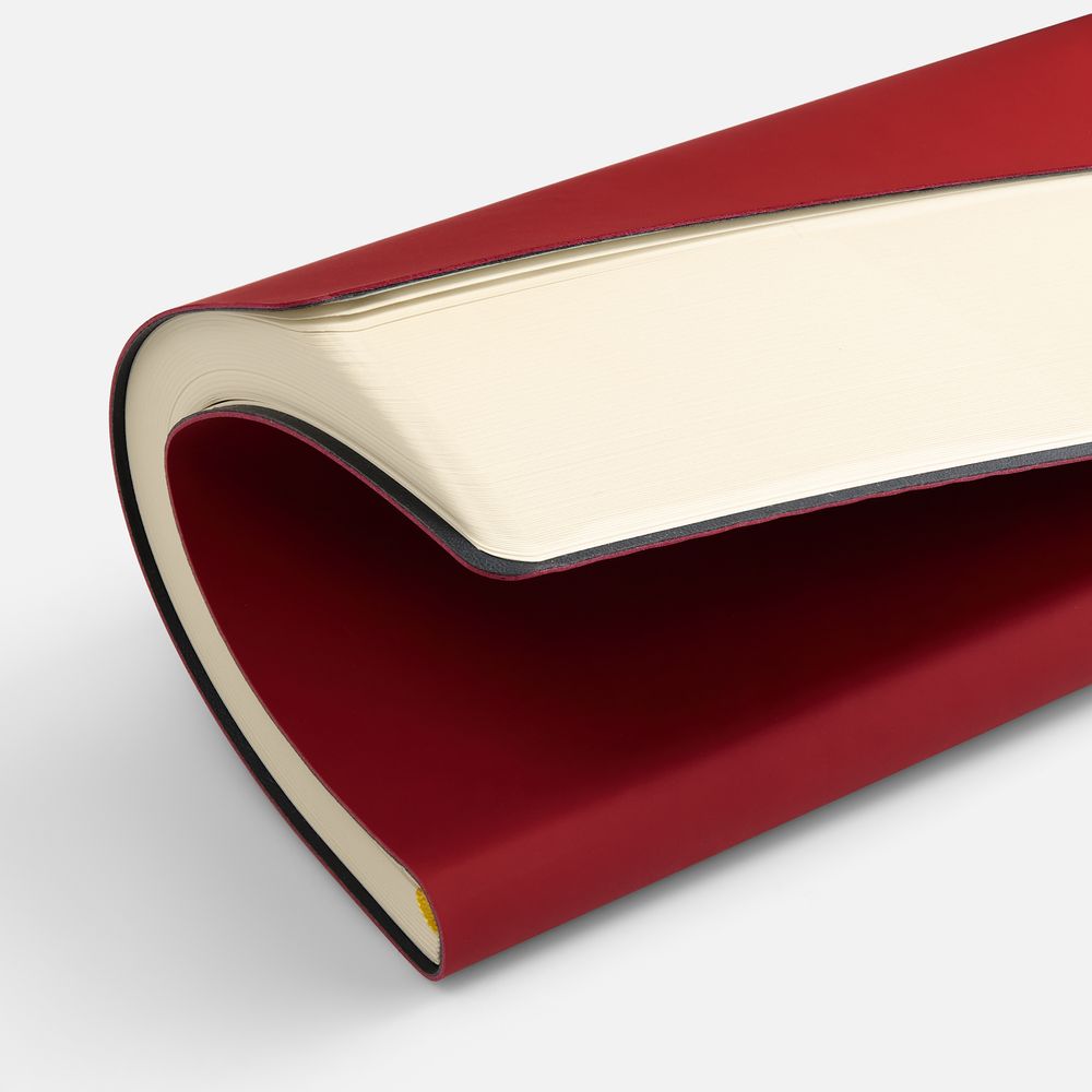 Ежедневник Flex Shall New, недатированный, красный / Миниатюра WWW (1000)