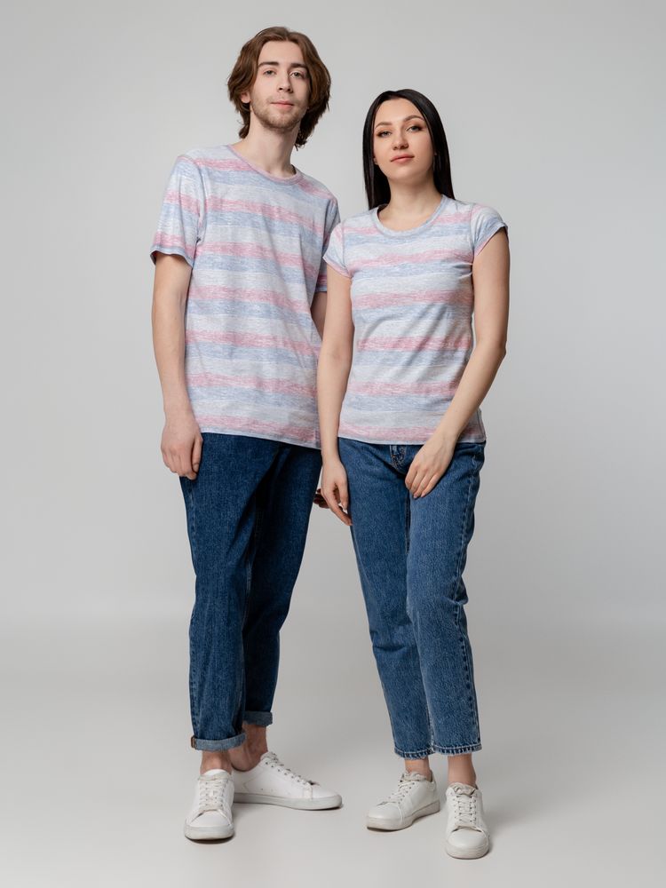 Футболка мужская Rayet двусторонняя, красная с синим / Миниатюра WWW (1000)