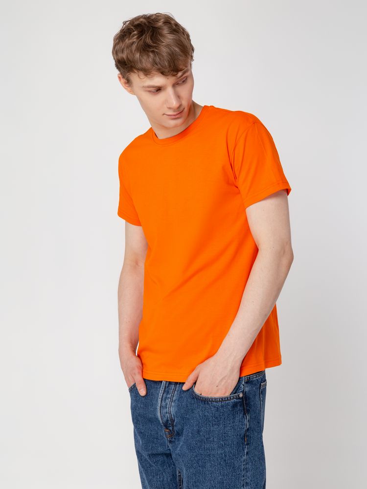 Футболка унисекс T-Bolka 160, оранжевая / Миниатюра WWW (1000)