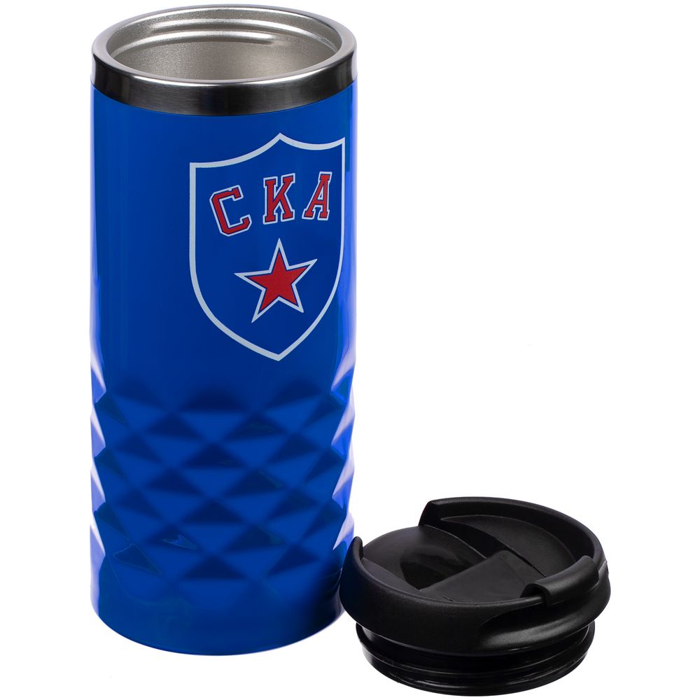 Термостакан «СКА», большой, синий / Миниатюра WWW (1000)