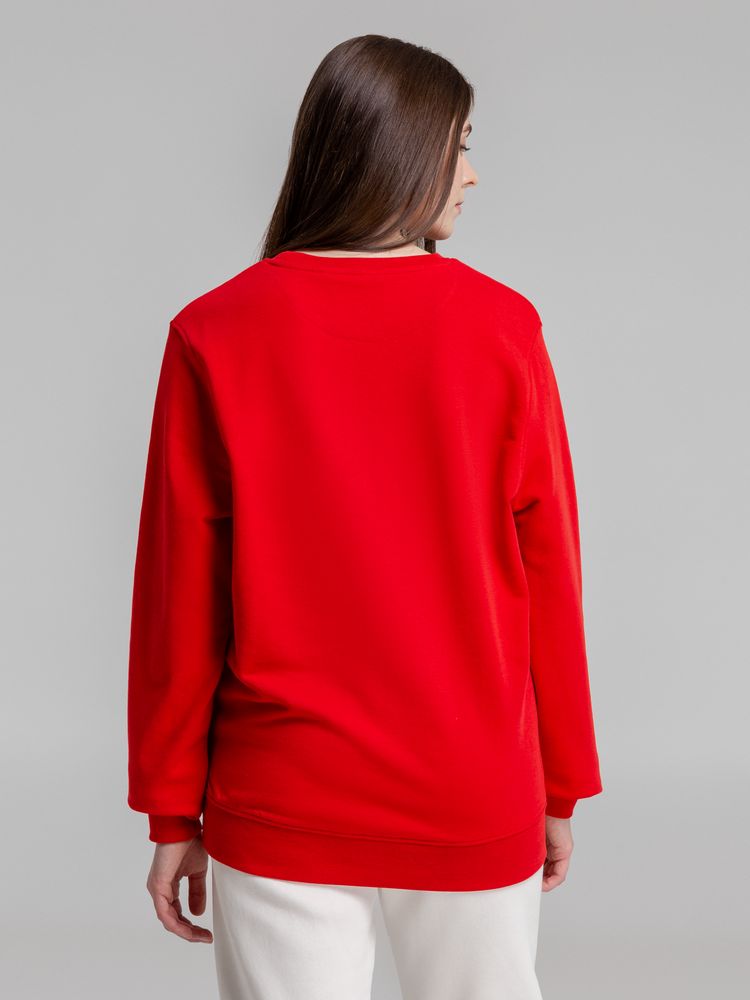 Свитшот унисекс BNC Organic, красный / Миниатюра WWW (1000)