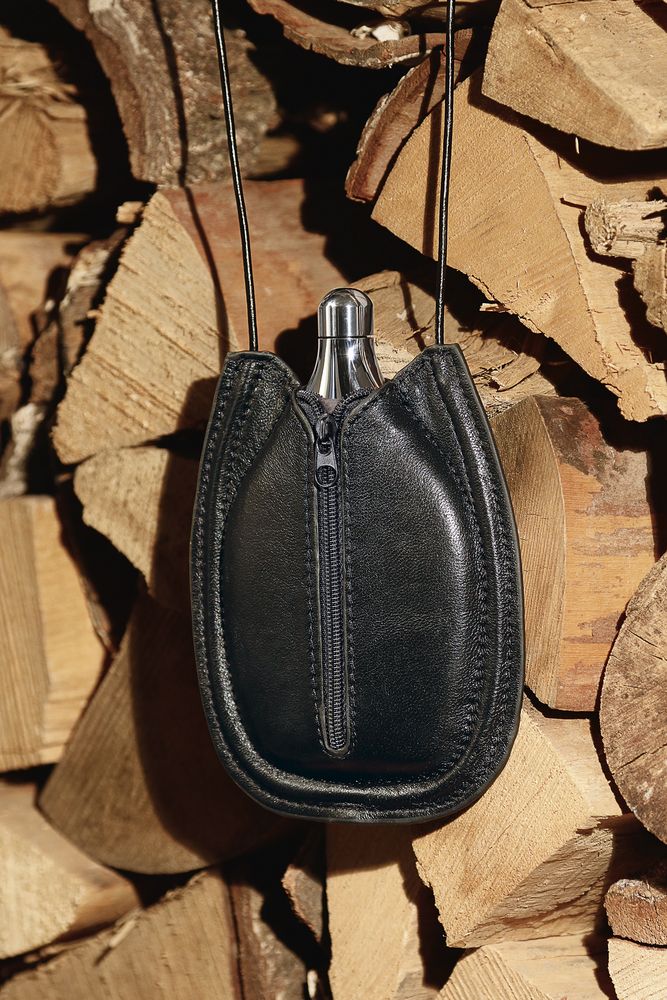 Фляжка Moritz, черная / Миниатюра WWW (1000)