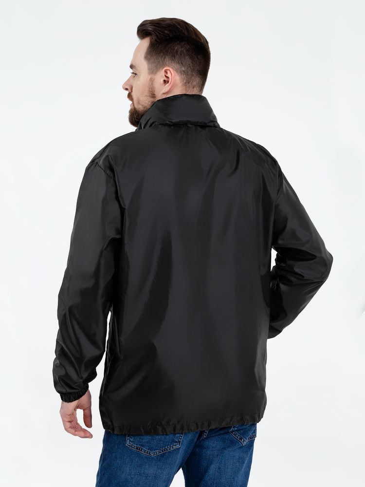 Ветровка унисекс Shift, черная / Миниатюра WWW (1000)