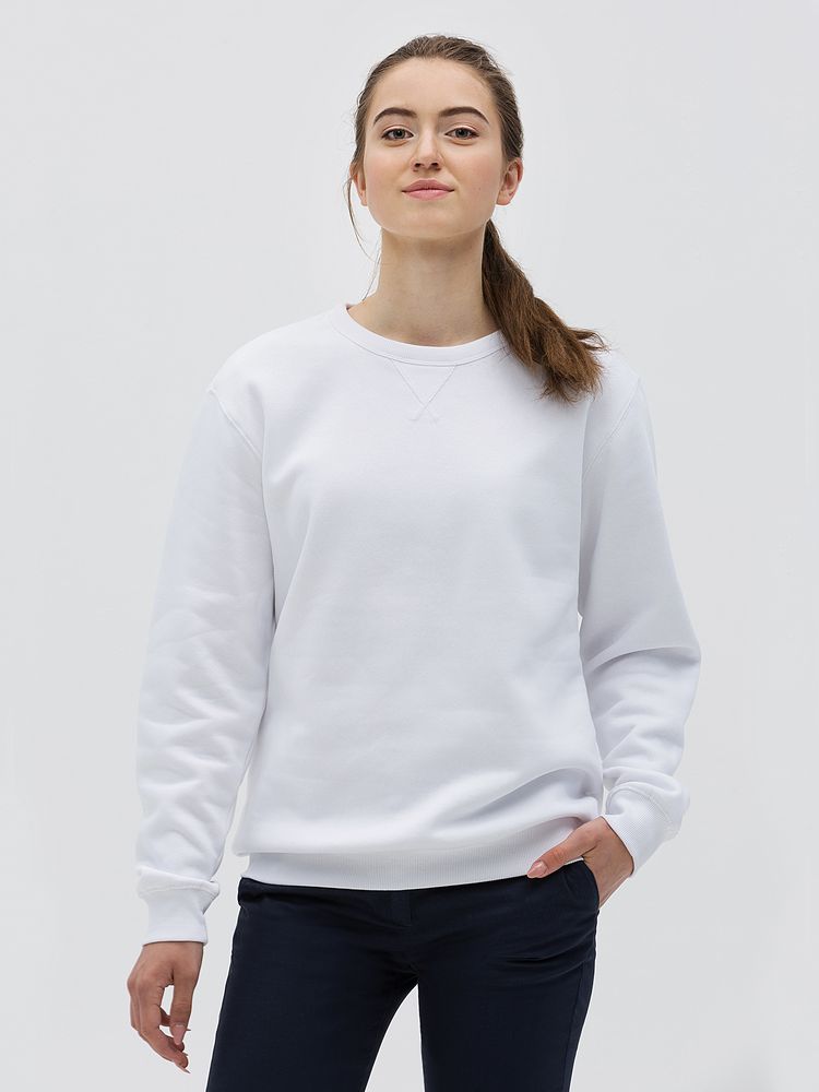 Толстовка унисекс Sully, белая / Миниатюра WWW (1000)