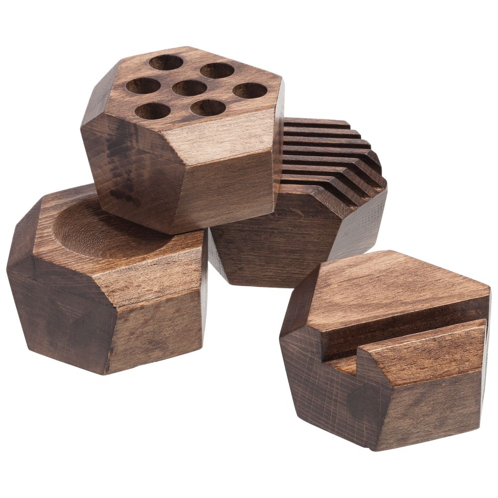 Набор настольный Wood Job / Миниатюра WWW (1000)