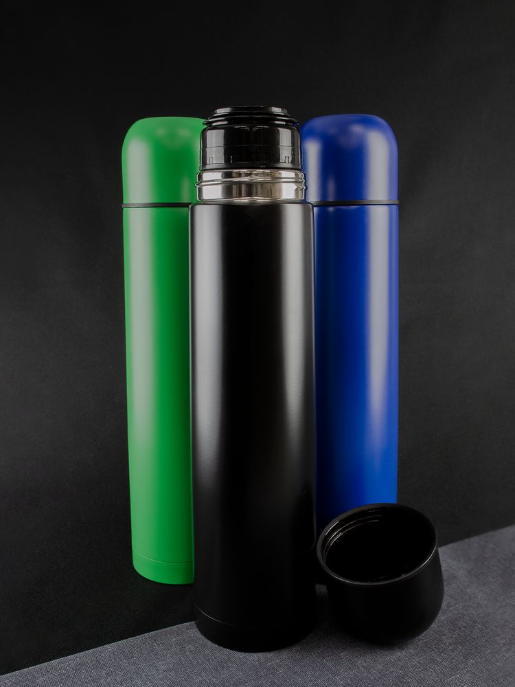 Термос Ammo 1000, синий / Миниатюра WWW (1000)