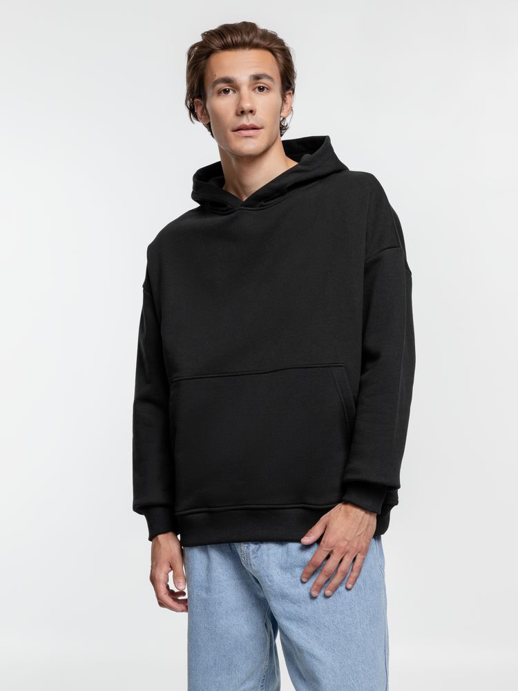 Худи оверсайз Kulonga Comfort Heavy, черное / Миниатюра WWW (1000)