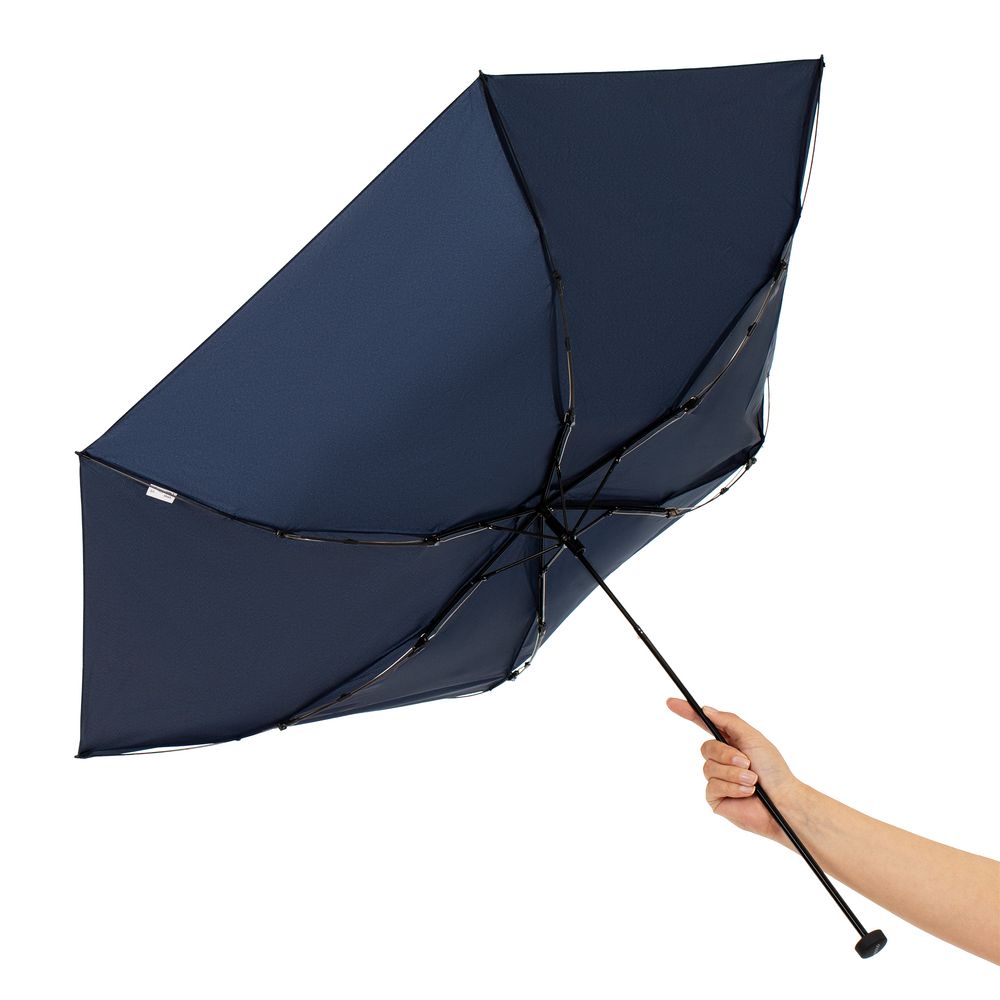 Зонт складной Zero Large, темно-синий / Миниатюра WWW (1000)