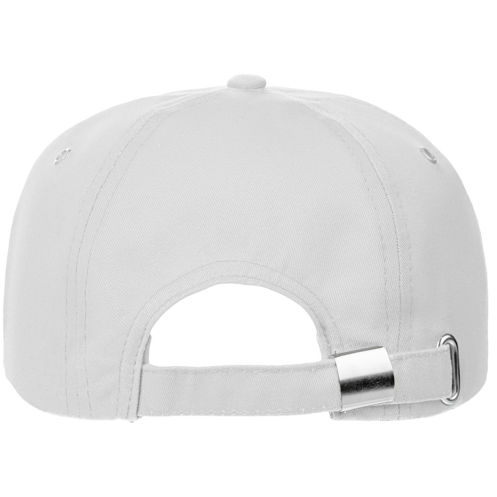 Бейсболка Canopy, белая с темно-синим кантом / Миниатюра WWW (1000)