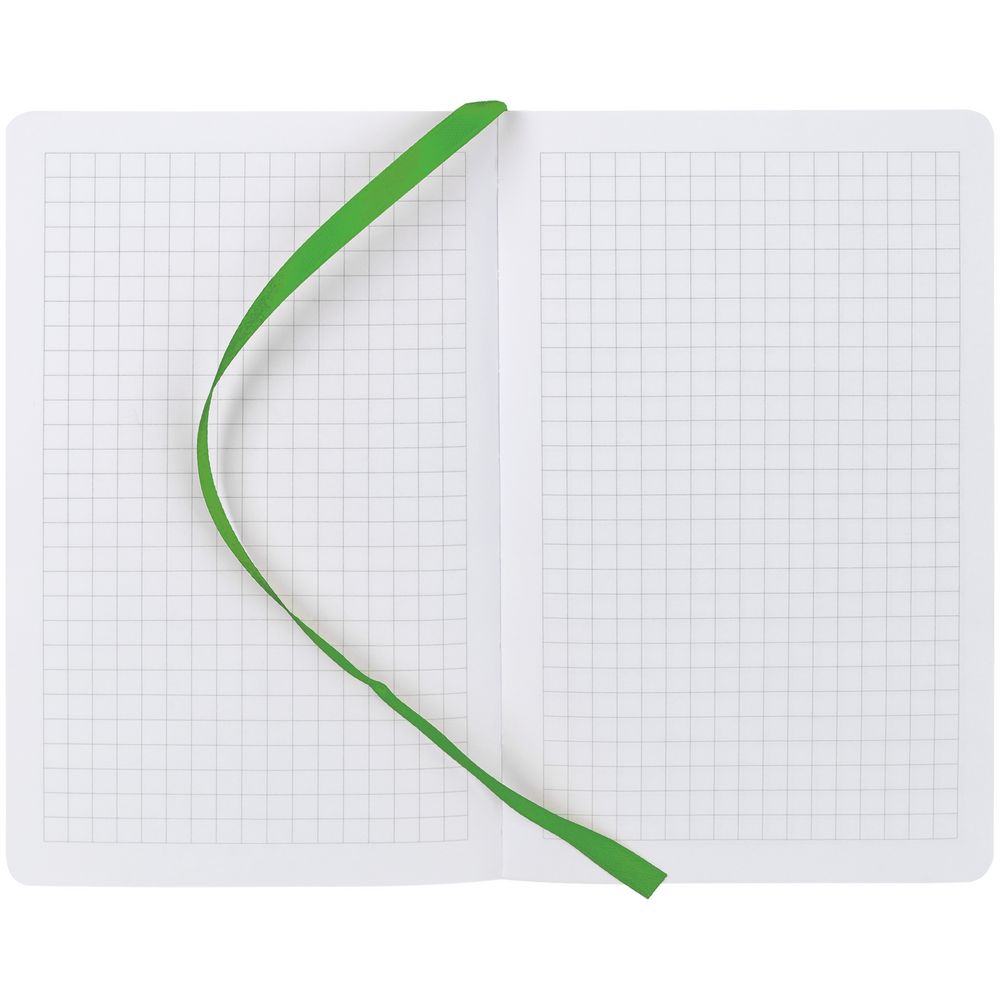 Блокнот Cluster Mini в клетку, зеленый / Миниатюра WWW (1000)