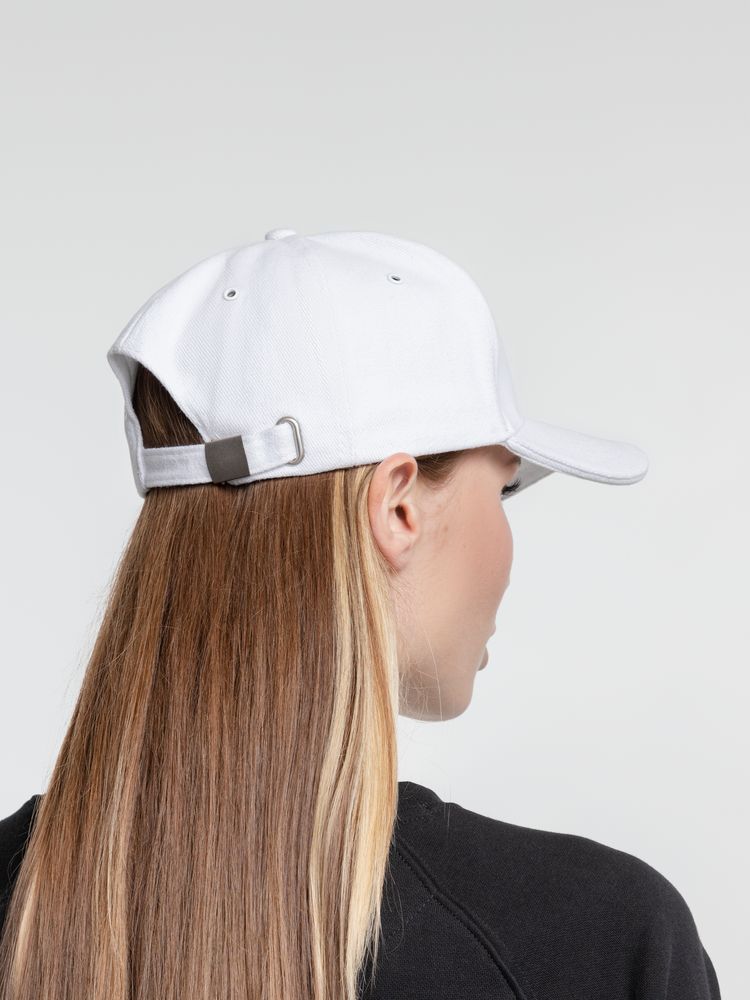 Бейсболка Generic, белая / Миниатюра WWW (1000)