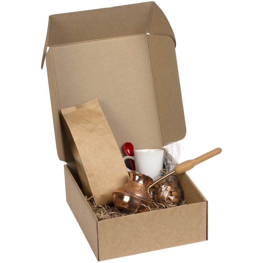 Коробка Vintro, крафт / Миниатюра WWW (1000)