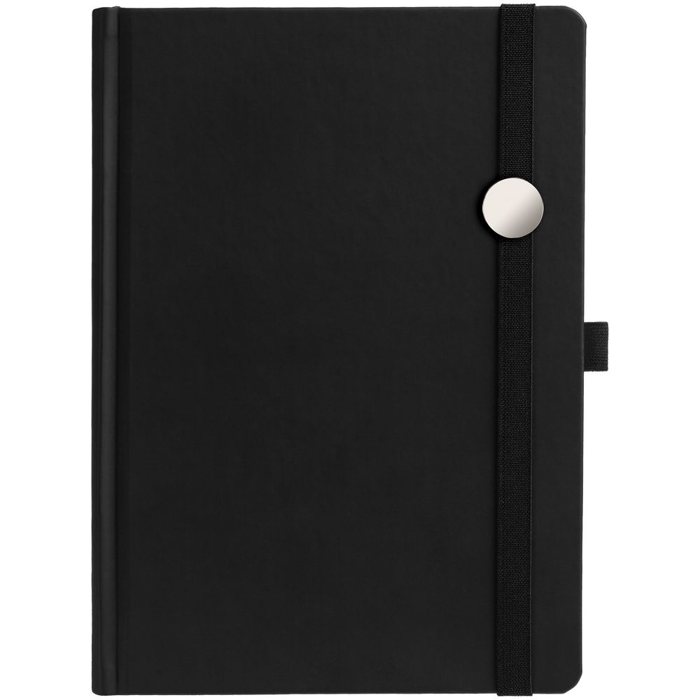 Ежедневник Favor Metal, недатированный, черный / Миниатюра WWW (1000)