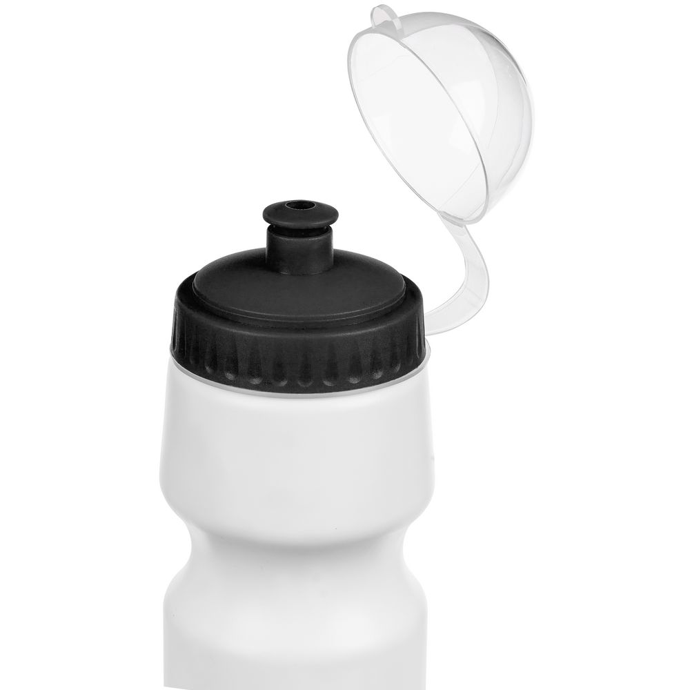 Бутылка для велосипеда Bikescape, белая с черным / Миниатюра WWW (1000)