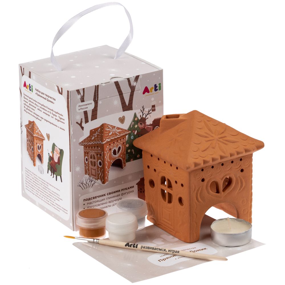 Набор для творчества «Пряничный домик» / Миниатюра WWW (1000)
