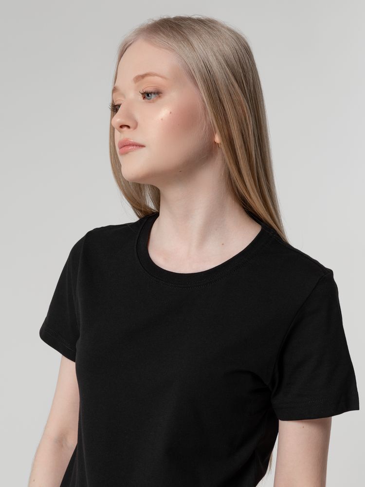 Футболка женская T-bolka Lady, черная / Миниатюра WWW (1000)