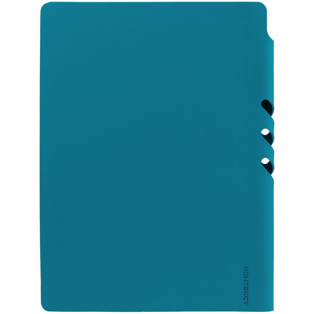 Ежедневник Flexpen Shall, недатированный, бирюзовый / Миниатюра WWW (1000)