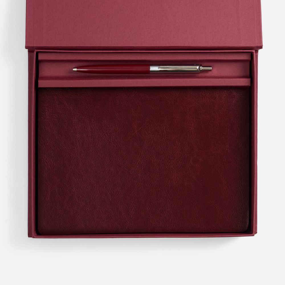 Набор Nebraska Flex, бордовый с серебристым / Миниатюра WWW (1000)