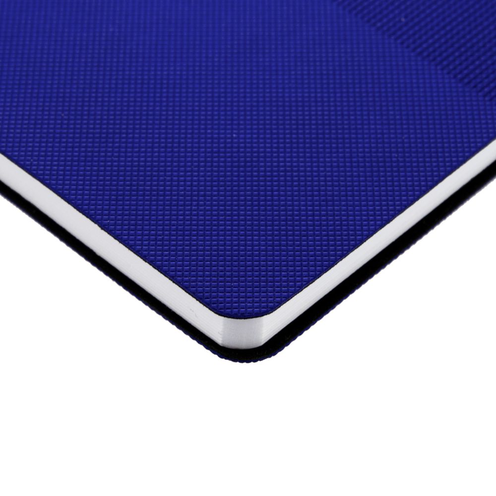 Ежедневник Knit, недатированный, синий / Миниатюра WWW (1000)