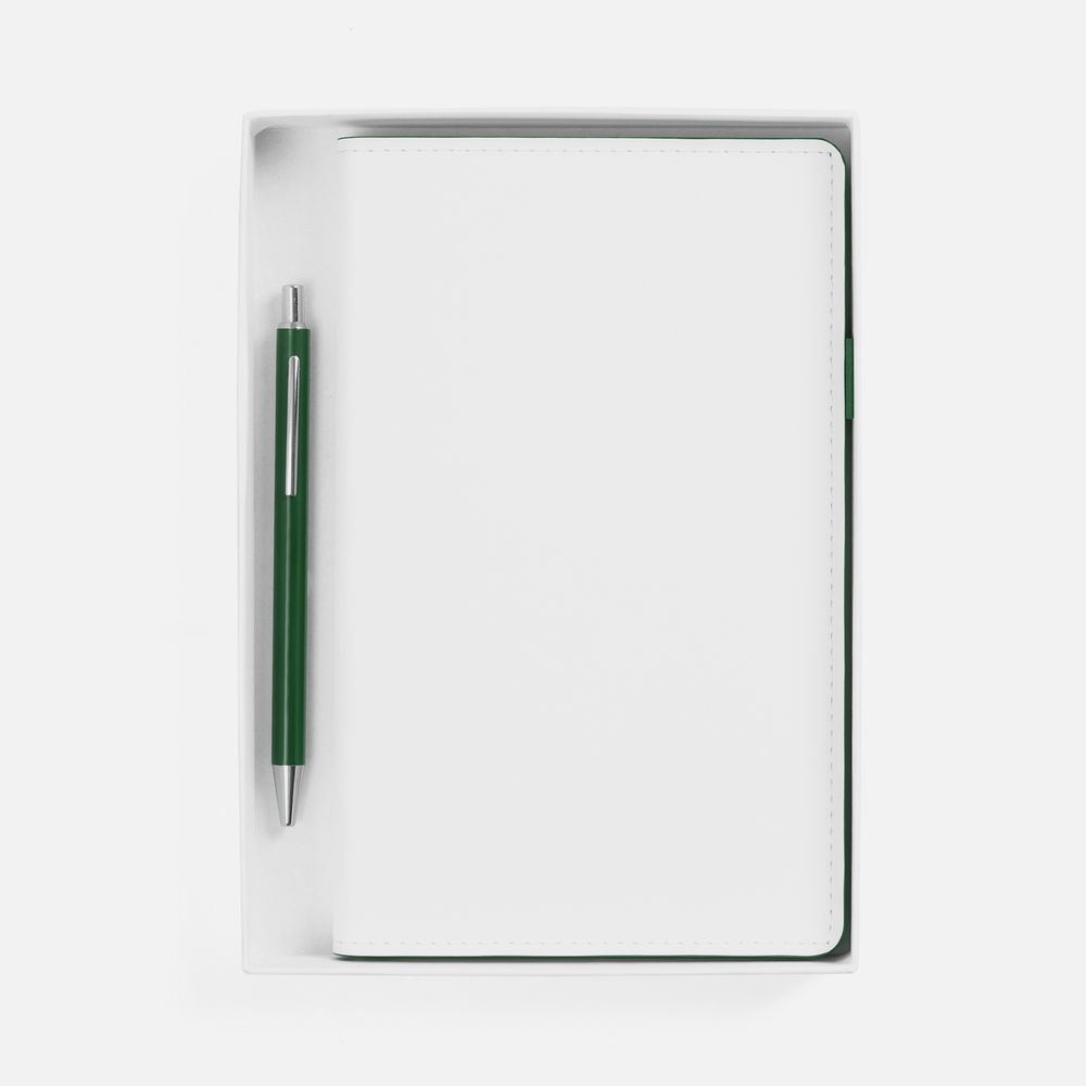 Набор White Shall, бело-зеленый / Миниатюра WWW (1000)