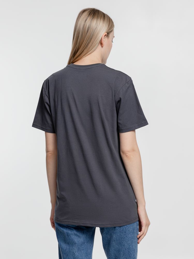 Футболка унисекс T-Bolka 160, темно-серая (графит) / Миниатюра WWW (1000)