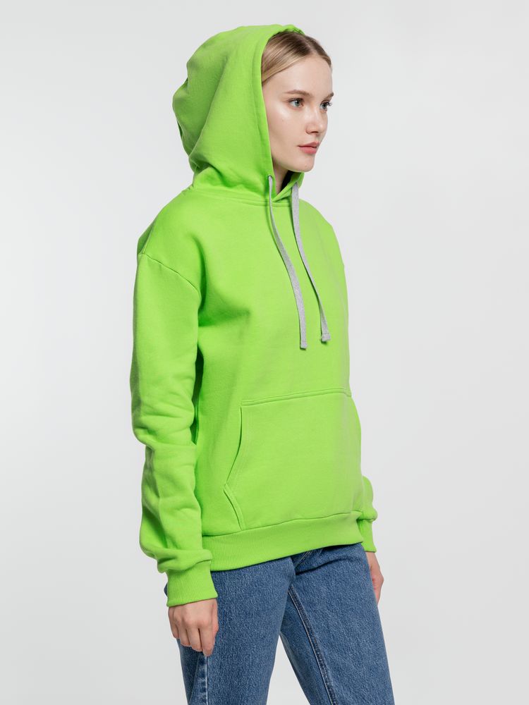 Толстовка с капюшоном Kirenga Heavy, зеленое яблоко / Миниатюра WWW (1000)