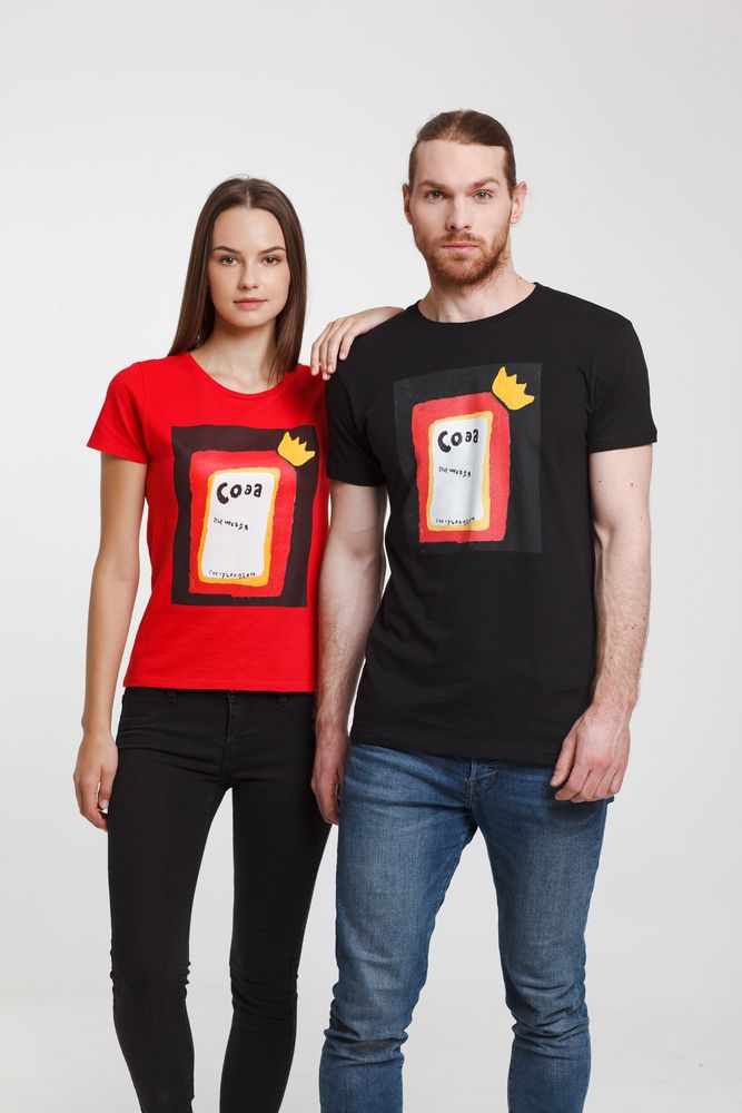 Футболка «Сода», черная / Миниатюра WWW (1000)