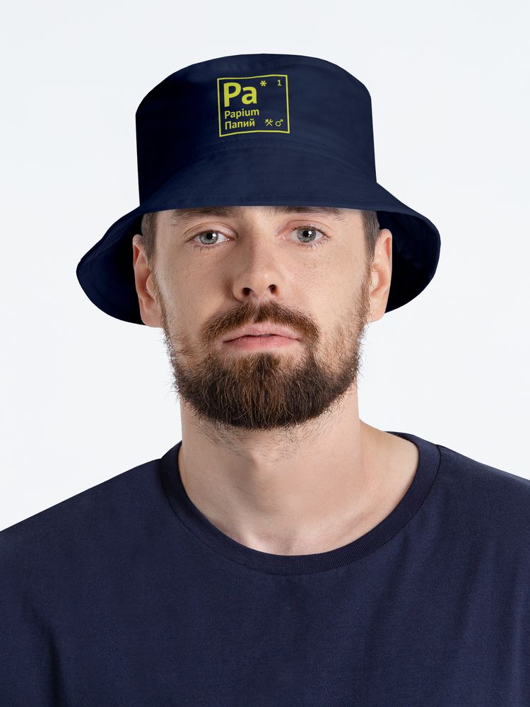 Панама «Папий», темно-синяя / Миниатюра WWW (1000)