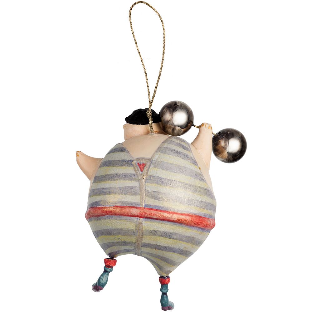 Набор из 3 елочных игрушек Circus Collection: фокусник, силач и лев / Миниатюра WWW (1000)